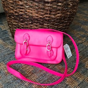 Neon Pink Color POP Crossbody